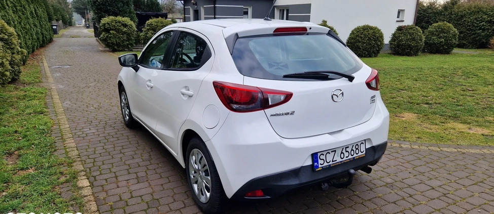 Mazda 2 cena 36900 przebieg: 140100, rok produkcji 2016 z Złotoryja małe 67